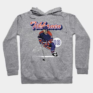 Esa Tikkanen Edmonton Retro Script Hoodie